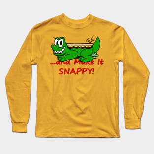 Aligator Sandwich Long Sleeve T-Shirt